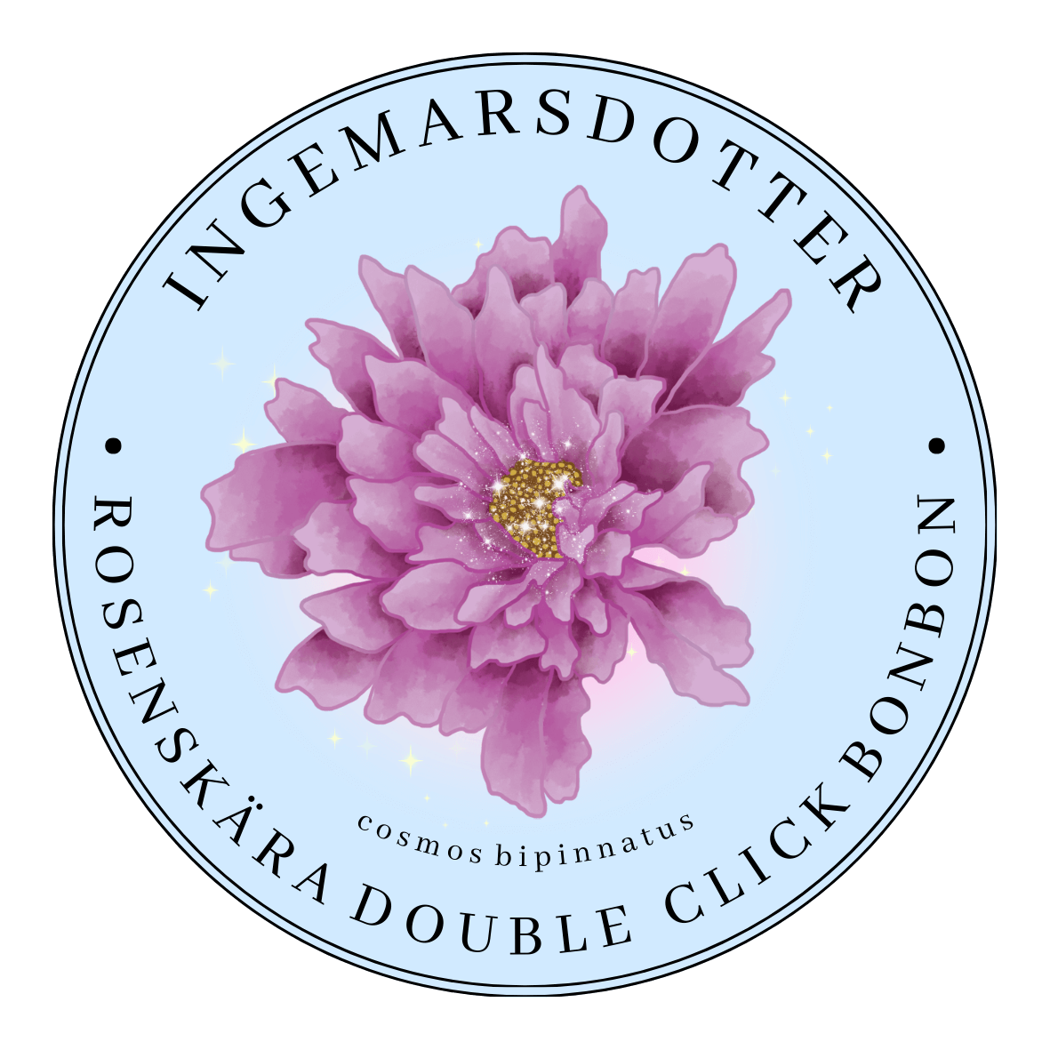 Rosenskära Double click bonbon