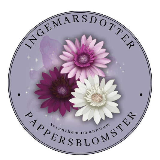 Pappersblomster mix