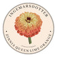 Zinnia Queen Lime Orange